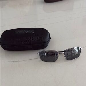 Revo Charcoal Sunglasses with Black Case